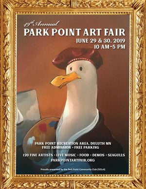 The 49th Annual Park Point Art Fair-Duluth, MN.