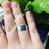 Sterling Silver Lake Superior Textured Ring