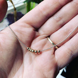 14K Gold and Sterling Silver Necklace