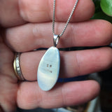 Hubei Turquoise and Sterling Silver Pendant