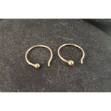 14K Gold Small Hoop
