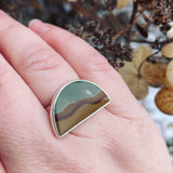 Rocky Butte Jasper and Sterling Silver Ring