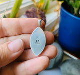 Larimar and Sterling Silver Pendant
