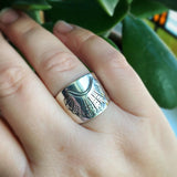 RBG "i dissent" Sterling Silver Ring